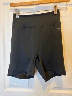 Gymshark Black Butt Scrunch Bike Shorts